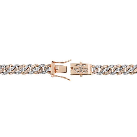 2 Tone Cuban Chain (8mm) - Picture 5 of 5